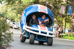 Jonah Hill and Channing Tatum show some real school spirit in the top comedy of 2014, 22 Jump Street.