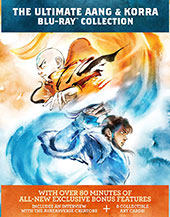 The Ultimate Aang and Korra Collection Blu-Ray Cover