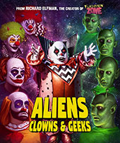 Aliens, Clowns and Geeks Blu-Ray Cover