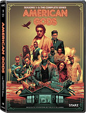 American Gods: Seasons 1-3 Blu-Ray Cover