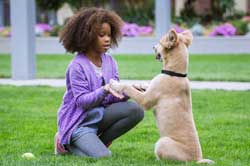 Quvenzhane Wallis leaves behind her hard-knock life in Annie.