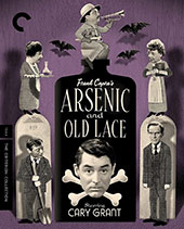 Arsenic and Old Lace Criterion Collection Blu-Ray Cover