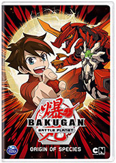 Bakugan: Battle Planet - Origin of the Species DVD Cover