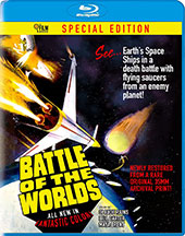 Battle of the Worlds Blu-Ray Cover