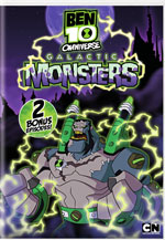 DVD Cover for Ben 10 Omniverse: Galactic Monsters