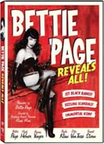 DVD Cover for Bettie Page Reveals All