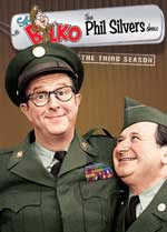 DVD Cover for Sgt. Bilko/The Phil Silvers Show: Season 3