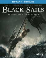 DVD Cover for Black Sails: The Complete Second Season