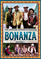 Bonanza: The Official Eleventh Season DVD Cover