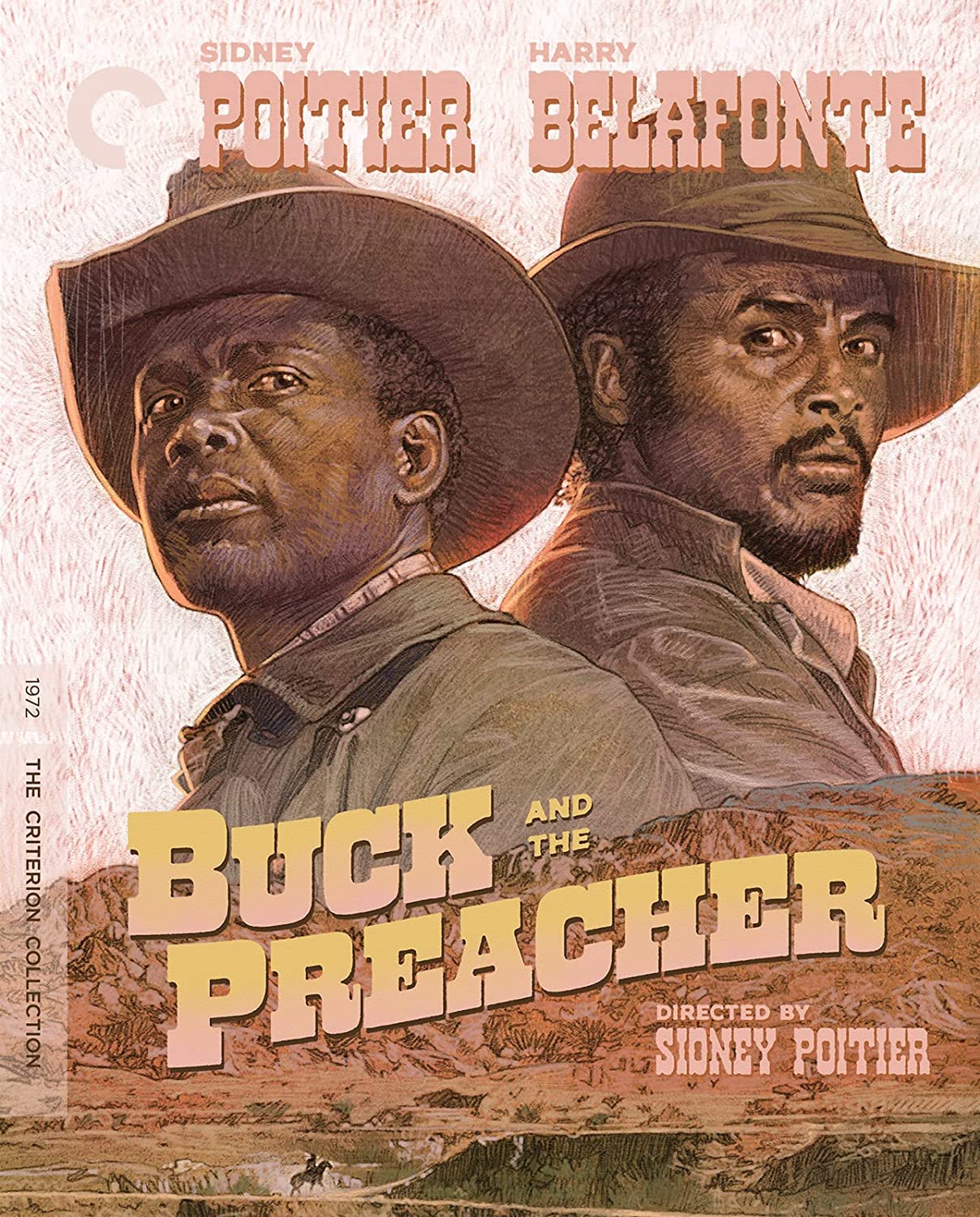Buck and the Preacher Criterion Collection Blu-Ray Cover