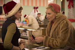 Rooney Mara and Cate Blanchett start an illicit romance in the top 2015 drama, Carol.