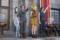 Josh Hutcherson, Elizabeth Banks and Jennifer Lawrence are Back in the Top Grossing Action Film of 2013, The Hunger Games: Catching Fire