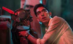 Dev Patel gets down to business in the top sci-fi film of 2015, Chappie