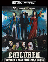 Children Shouldn't Play with Dead Things Blu-Ray Cover