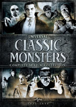 DVD Cover for Universal Classic Monsters Complete 30-Film Collection