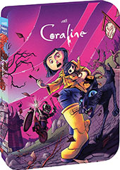 Coraline 4k Blu-Ray Cover