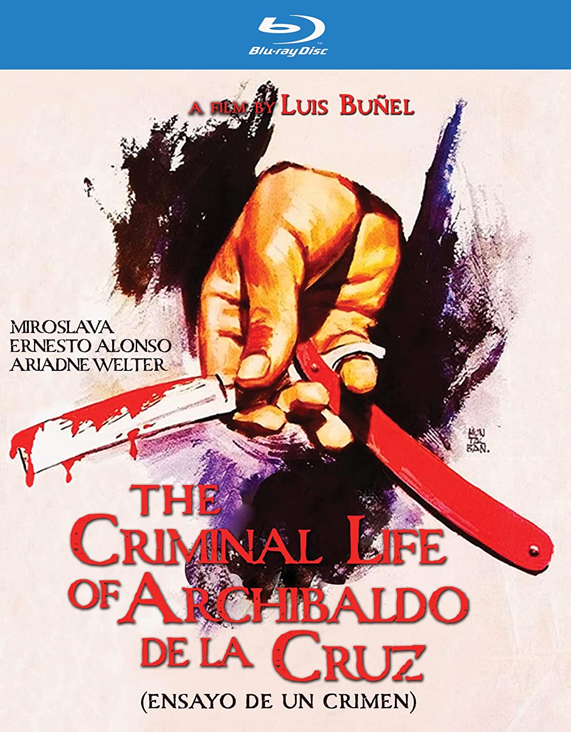 The Criminal Life of Archibaldo de la Cruz Blu-Ray Cover