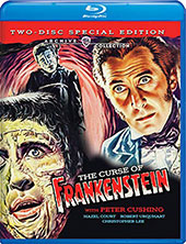The Curse of Frankenstein Blu-Ray Cover