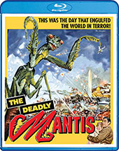 The Deadly Mantis Blu-Ray Cover