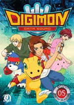 DVD Cover for Digimon Data Squad Season 5