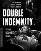 Double Indemnity Criterion Collection Blu-Ray Cover