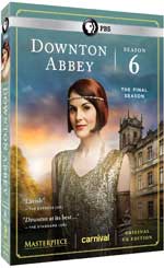 DVD Cover for Downton Abbey: Season 6