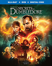 Fantastic Beasts: The Secrets of Dumbledore Blu-Ray Cover