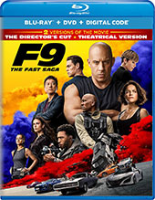F9: The Fast Saga Blu-Ray Cover