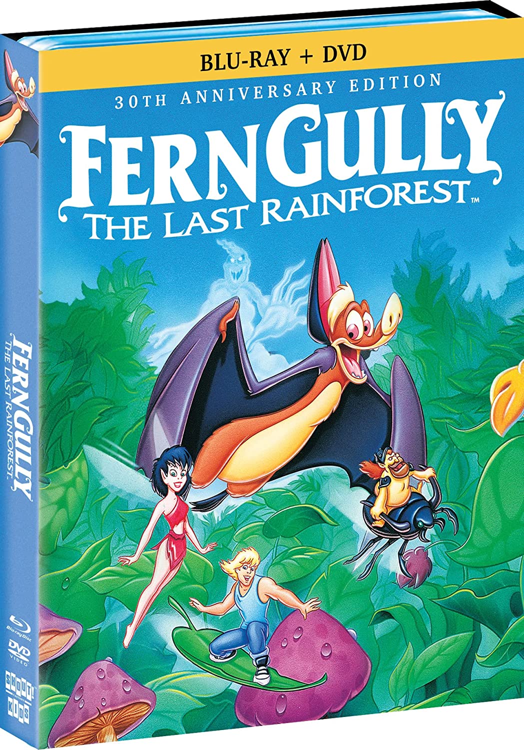 Fergully: The Last Rainforest Blu-Ray Cover