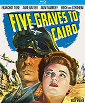 Five Graves to Cairo Blu-Ray Cover