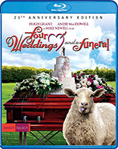 Four Weddings and a Funeral 25th Anniversary Blu-Ray Cover