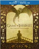 Game of Thrones: The Complete Fifth Season Blu-Ray Cover