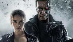 Arnold Schwarzenegger and Emilia Clarke are the past, present and future in the top action film of 2015, Terminator Genisys 