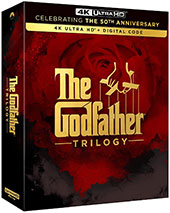 The Godfather Trilogy: 50th Anniversary 4K Blu-Ray Cover