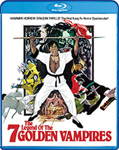 The Legend of the 7 Golden Vampires Blu-Ray Cover