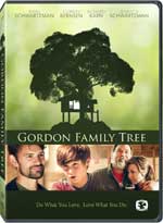 DVD Cover for Gordon Family Tree