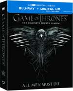 Game of Thrones: The Complete Fourth Season Blu-Ray Cover