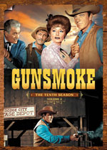 DVD Cover for Gunsmoke: The Tenth Season, Volume One and Volume Two