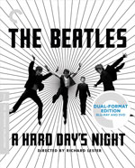 Criterion Collection Blu-Ray Cover for A Hard Day's Night