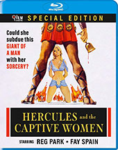 Hercules and the Captive Women Blu-Ray Cover