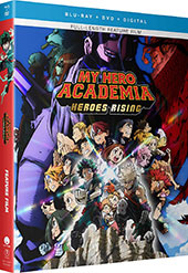 My Hero Academia: Heroes Rising Blu-Ray Cover
