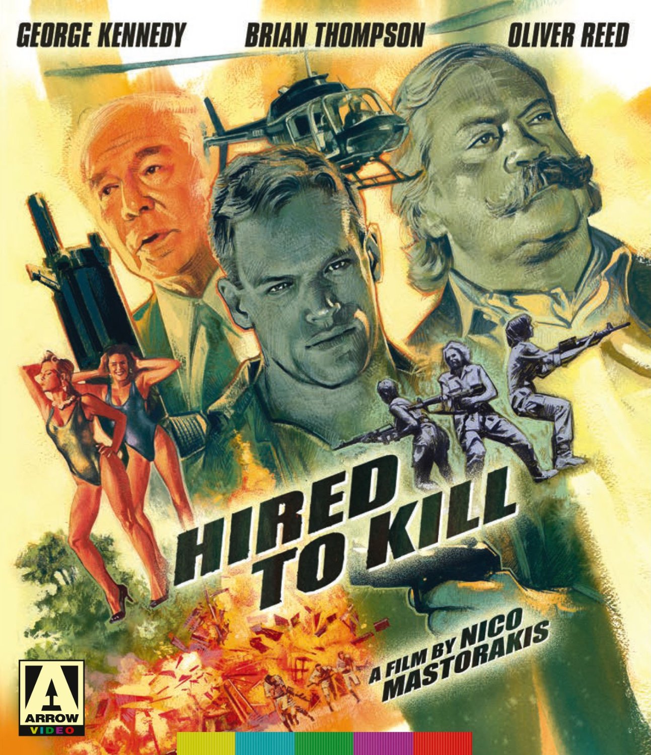 Hired to Kill Blu-Ray Cover