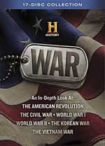 DVD Cover for History War Collection