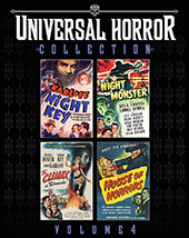 The Universal Horror Collection Volume 4 Blu-Ray Cover