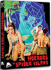 Horrors of Spider Island Blu-Ray Cover