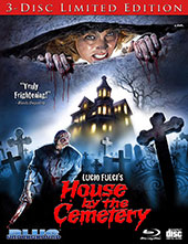 The House by the Cemetery Blu-Ray Cover
