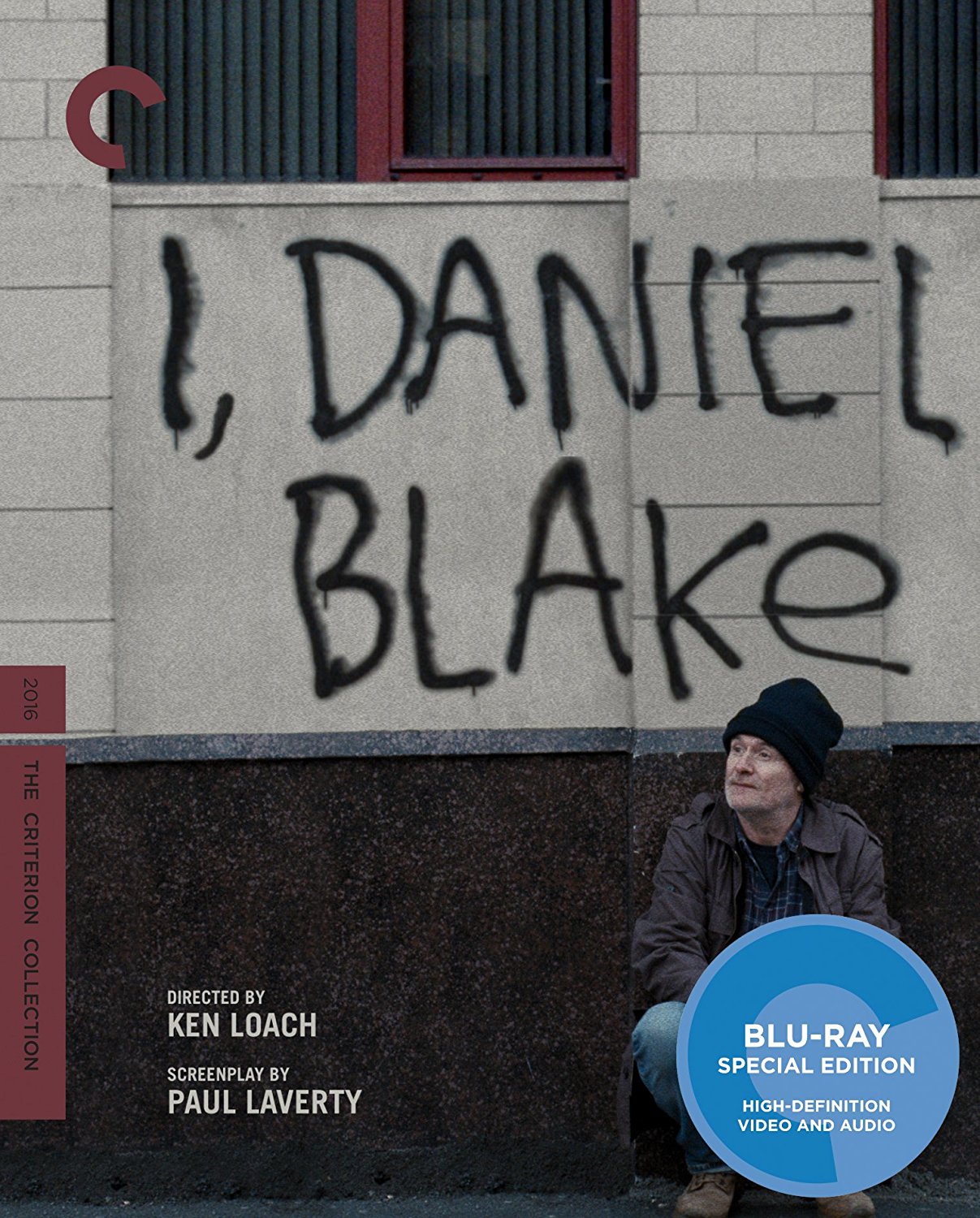 I, Daniel Blake Criterion Collection Blu-Ray Cover