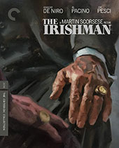 The Irishman Criterion Collection Blu-Ray Cover