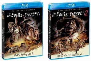 Jeepers Creepers and Jeepers Creepers 2 Blu-Ray Debut Covers