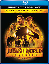 Jurassic World: Dominion Blu-Ray Cover